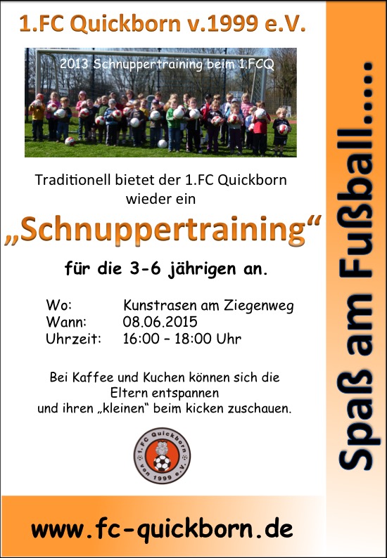 Schnuppertraining 2015 1